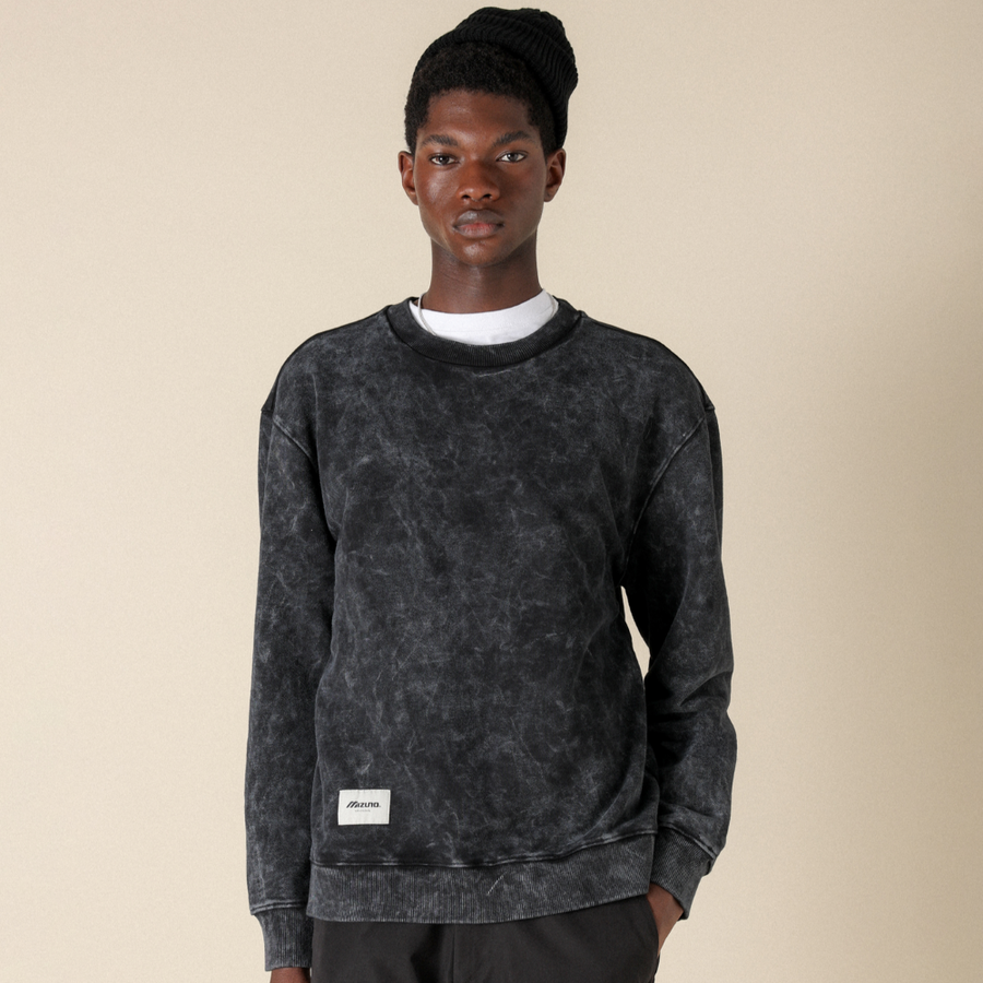 Mizuno SPORTSTYLE SWEATSHIRT Black